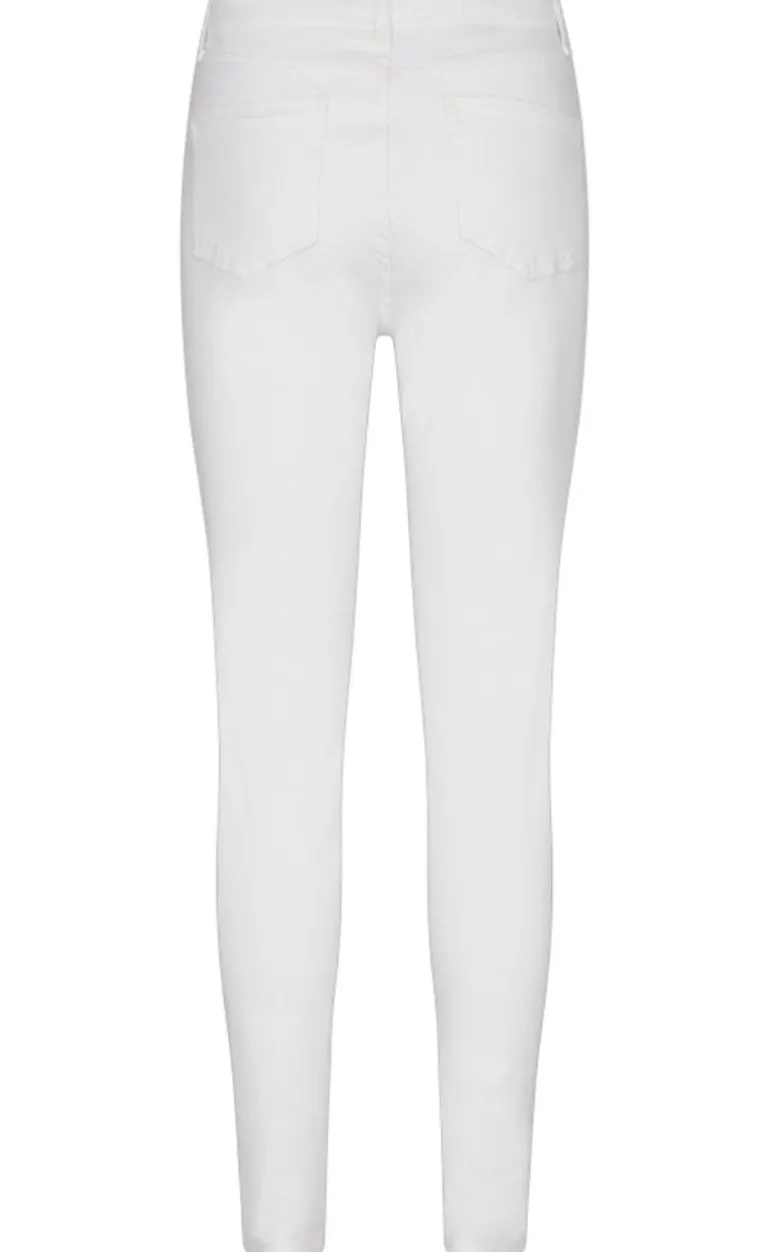 Freequent Bukser - Harlow - Bright White Denim