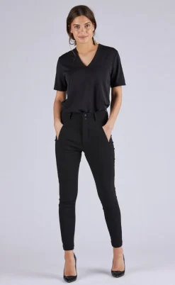 Freequent Bukser - Jenny - Black