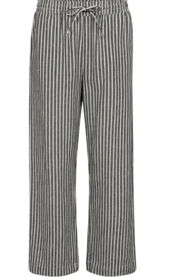 Freequent Bukser - Lava  - Black W. Off White