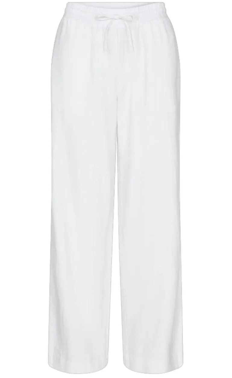 Freequent Bukser - Lava - Brilliant White