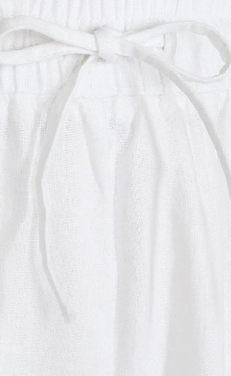 Freequent Bukser - Lava - Brilliant White