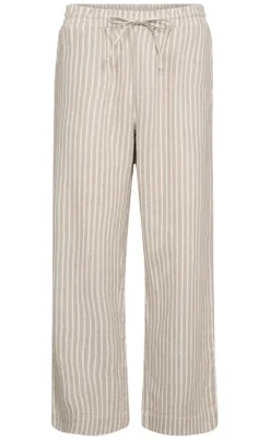 Freequent Bukser - Lava - Simply Taupe w. Off-white