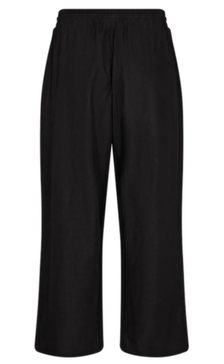 Freequent Bukser - Lava Ankle - Black