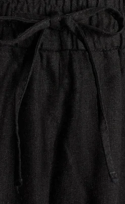 Freequent Bukser - Lava Ankle - Black