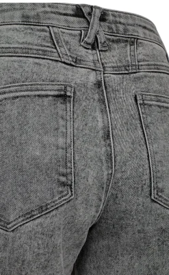 Freequent Bukser - Milly - Light Grey Denim