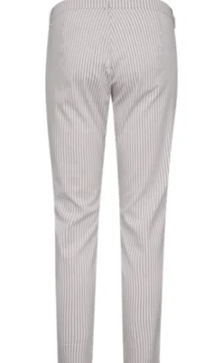 Freequent Bukser - Rex - Simply Taupe w. Star Off-white