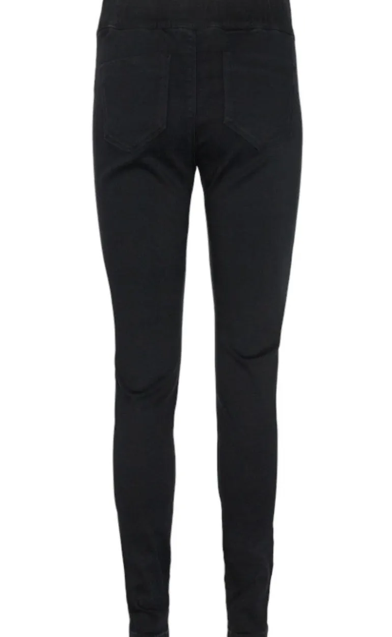 Freequent Bukser - Shannon Denim - Black