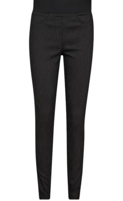 Freequent Bukser - Shantal - Black w. Pirate Black