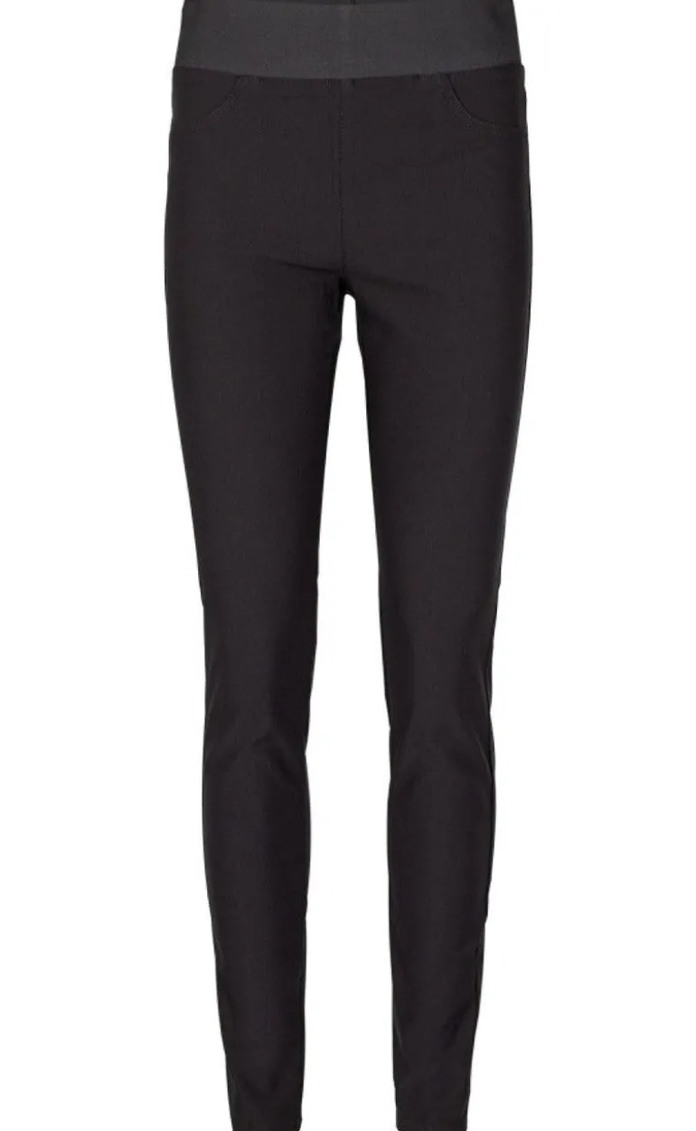 Freequent Bukser - Shantal Power - Black