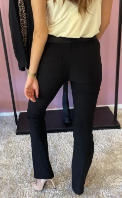 Freequent Bukser - Shantal Bootcut Power - Black