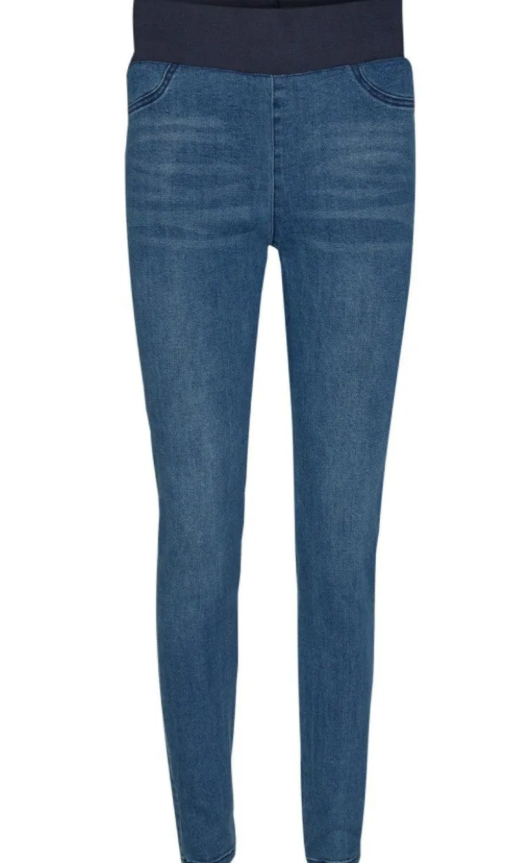 Freequent Bukser - Shantal Denim - Medium Blue