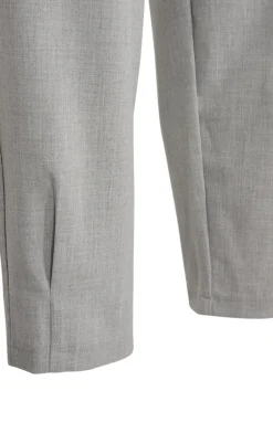 Freequent Bukser - Swift - Light Grey Melange
