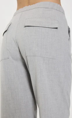Freequent Bukser - Swift - Light Grey Melange