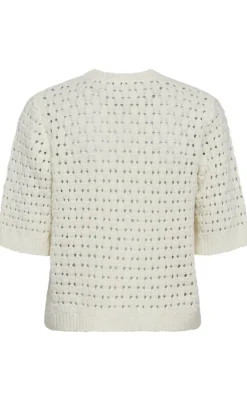 Freequent Cardigan - Flotta - Star Off-White