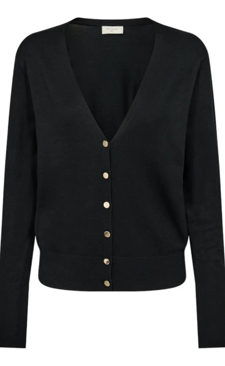 Freequent Cardigan - Katie - Black