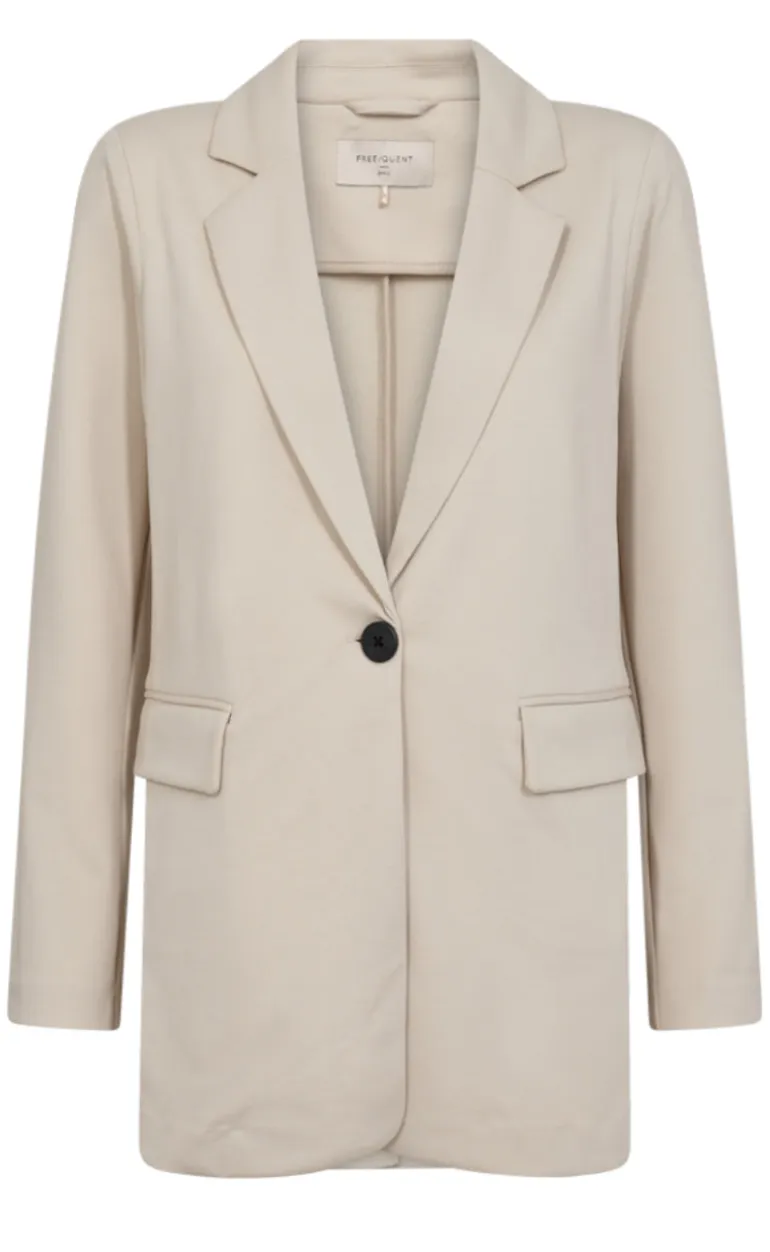 Freequent Jakke / Blazer - Nanni Structure - Moonbeam