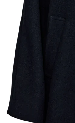 Freequent Jakke - Mellon Long - Navy Blazer