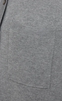 Freequent Kjole - Ani - Medium Grey Melange