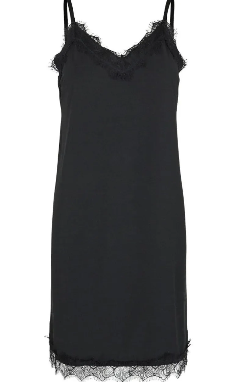 Freequent Kjole - Bicco - Black