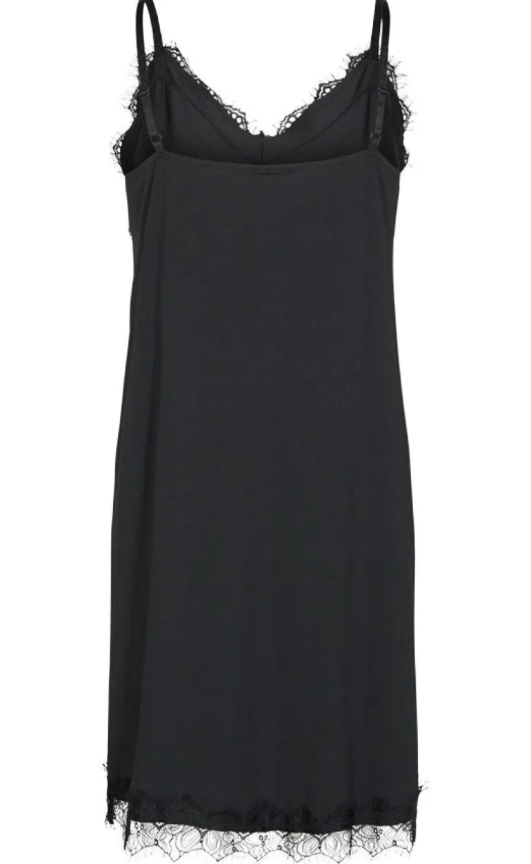 Freequent Kjole - Bicco - Black