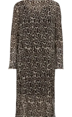Freequent Kjole - Edelyn - Oxford Tan w. Black