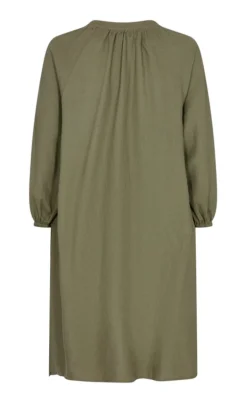 Freequent Kjole - Lava Kaftan - Deep Lichen Green