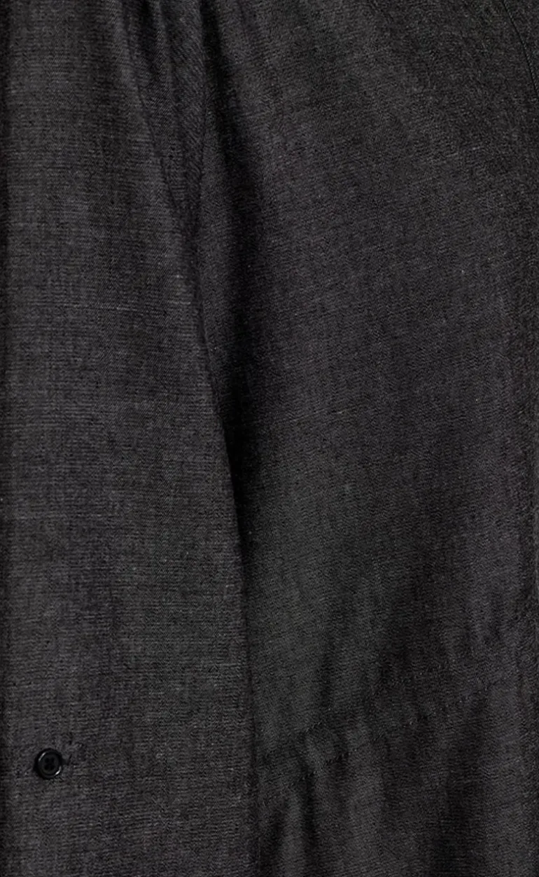 Freequent Kjole - Malay - Black Denim