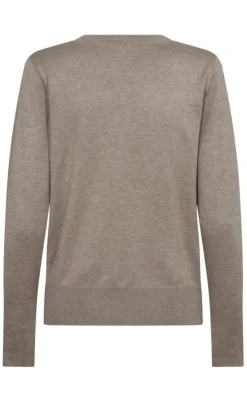 Freequent Pullover - Katie - Desert Taupe Melange