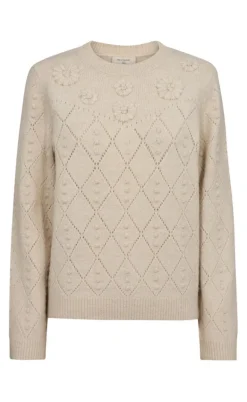 Freequent Pullover - Stokke - Moonbeam