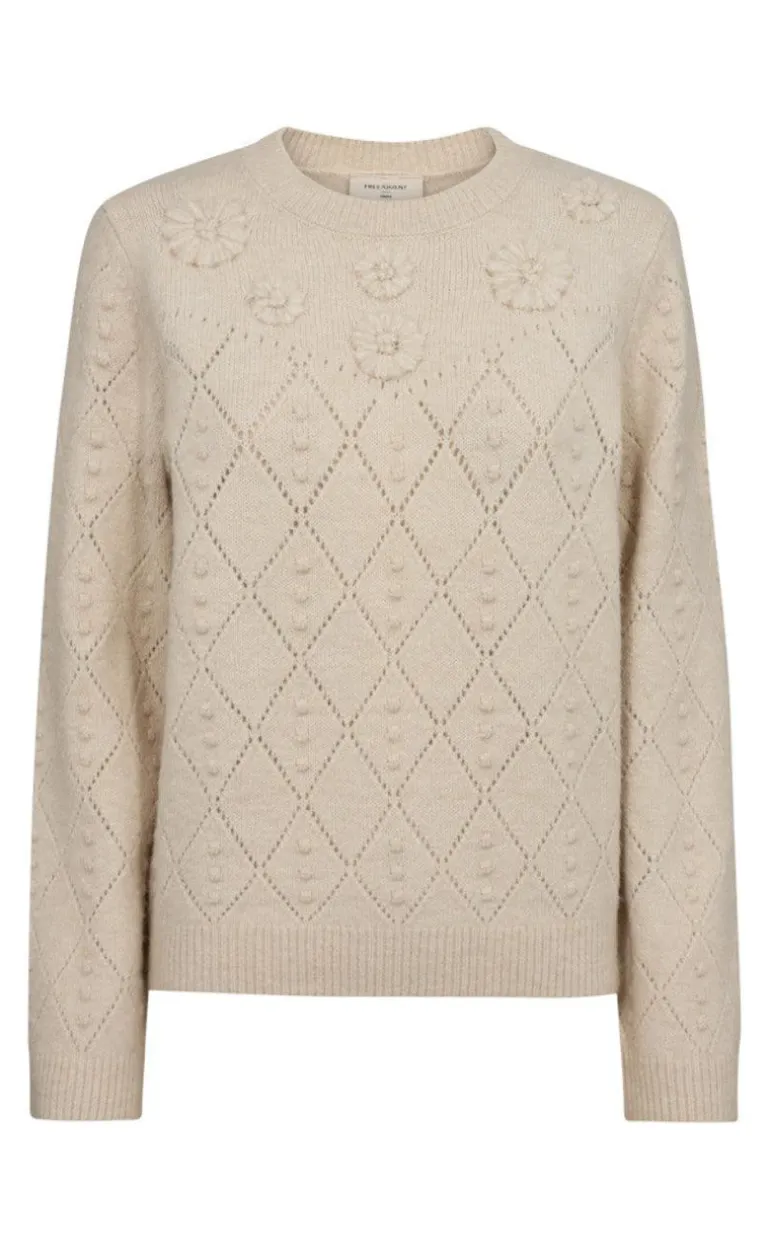 Freequent Pullover - Stokke - Moonbeam
