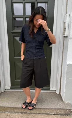 Freequent Shorts - Maeve - Black