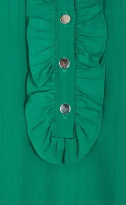 Freequent Skjorte - April - Pepper Green