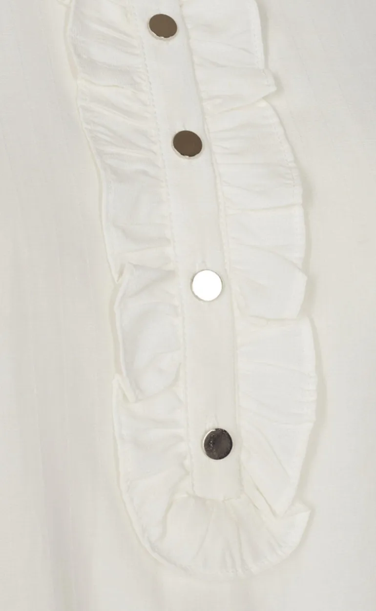 Freequent Skjorte - April - Off White