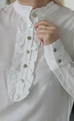 Freequent Skjorte - April - Off White