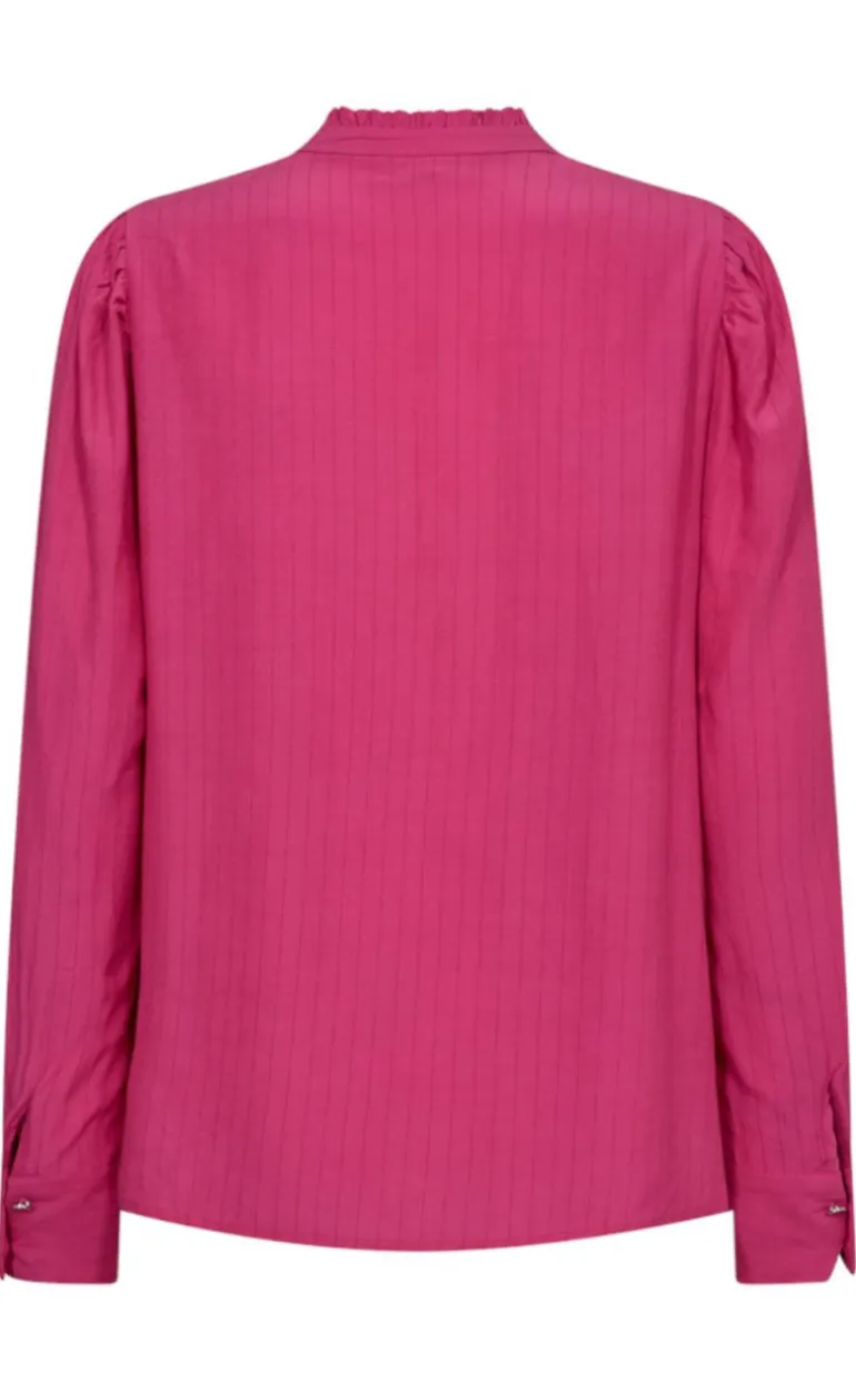 Freequent Skjorte - April - Raspberry Rose