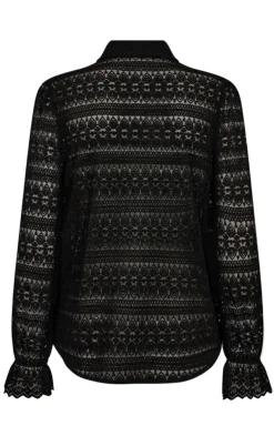 Freequent Skjorte - Novon - Black