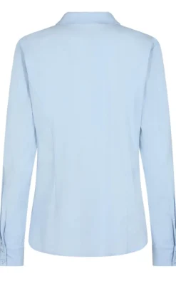 Freequent Skjorte - Oriana - Chambray Blue