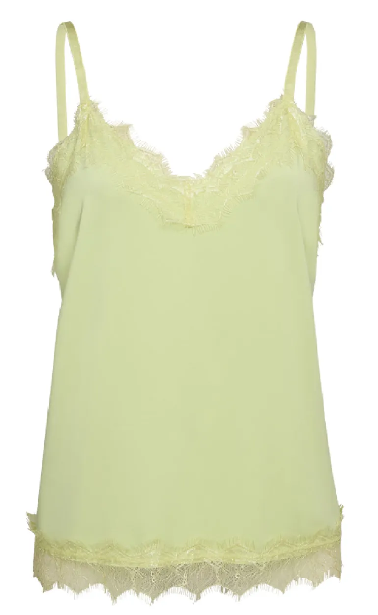 Freequent Top - Bicco Strap - Shadow Lime