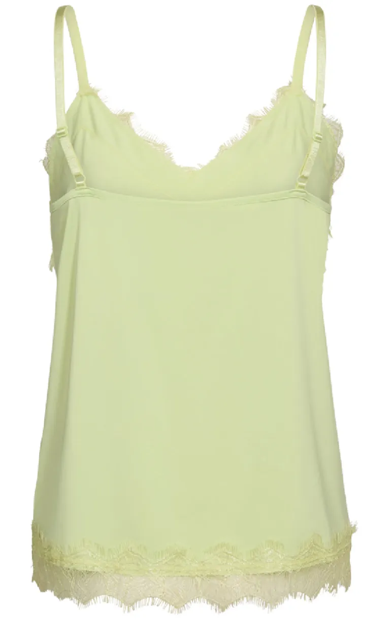 Freequent Top - Bicco Strap - Shadow Lime