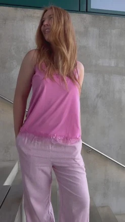Freequent Top - Bicco Strap - Fuchsia Pink
