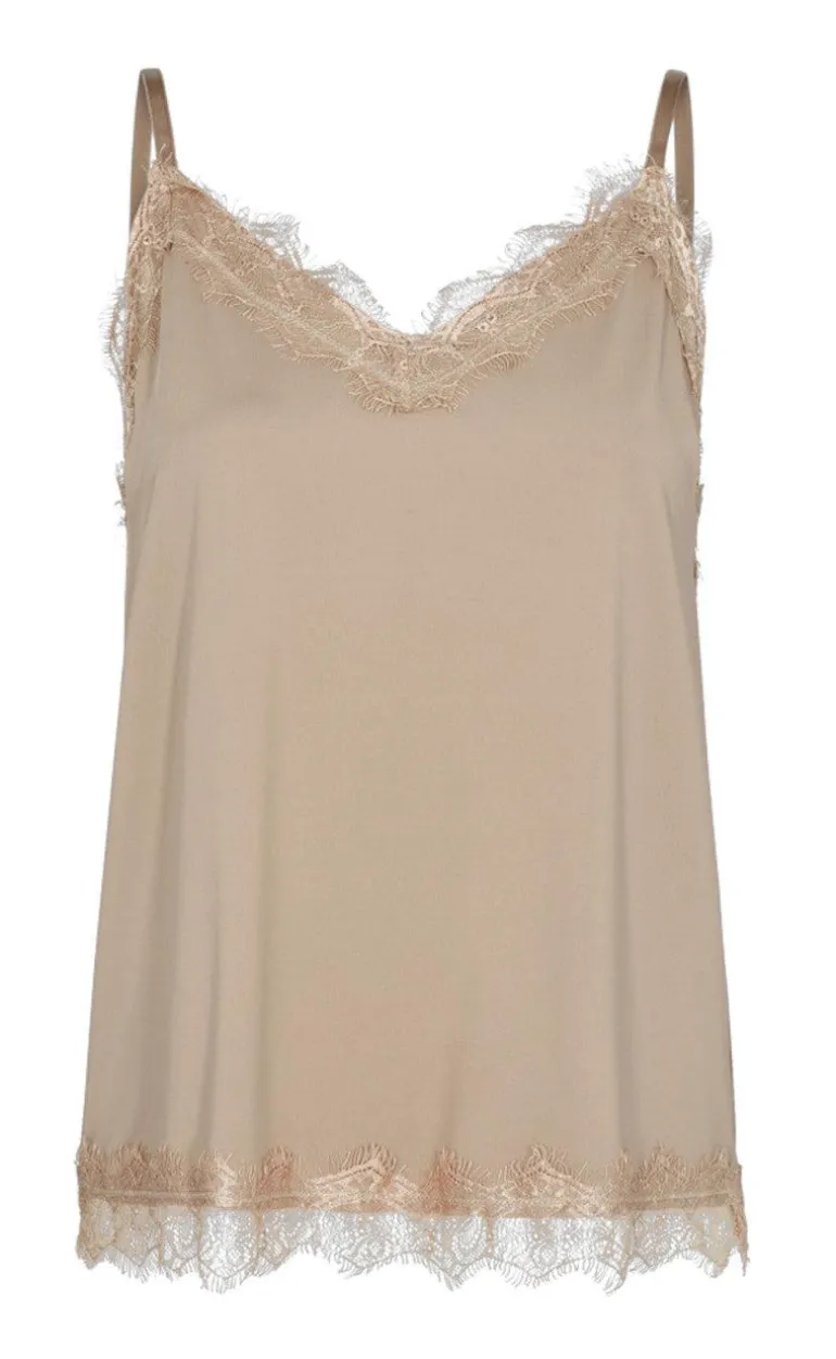 Freequent Top - Bicco Strap - Desert Taupe