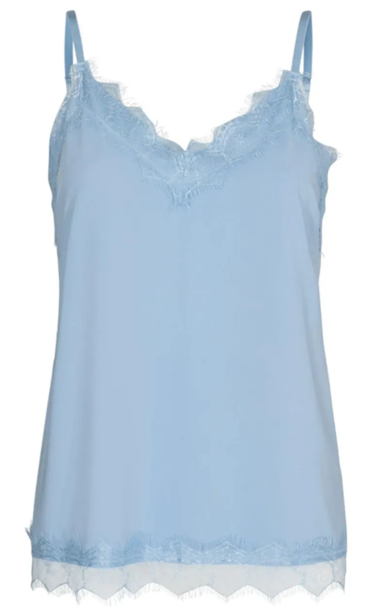 Freequent Top - Bicco Strap - Chambray Blue