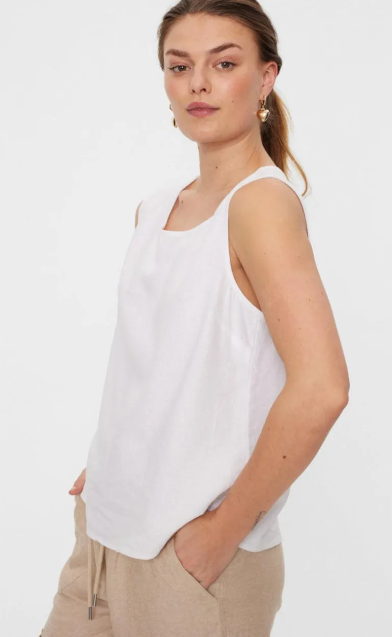 Freequent Top - Lava - Brilliant White