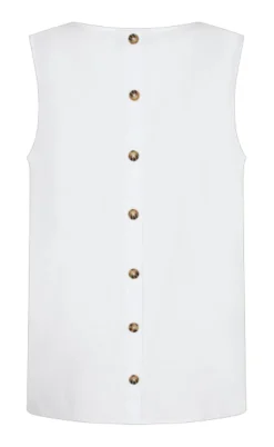 Freequent Top - Lava - Brilliant White