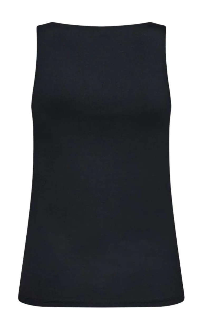 Freequent Top - Sonia - Black