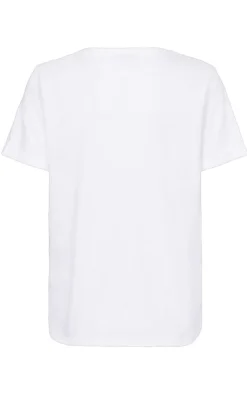 Freequent T-shirt - Hezel - Brilliant White