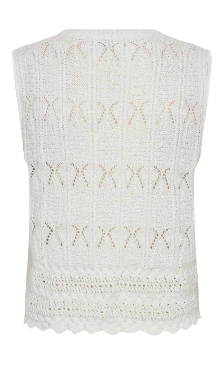 Freequent Vest - Fraya - Brilliant White