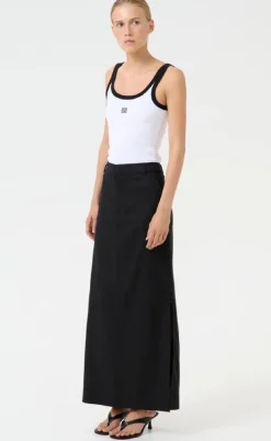 Gestuz Top - Drew Contrast - Birght White
