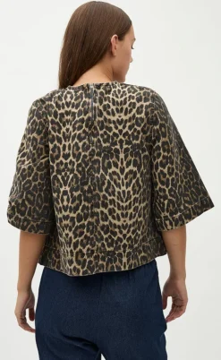 Gloabl Funk Top - Ava-G - Leopard Mist