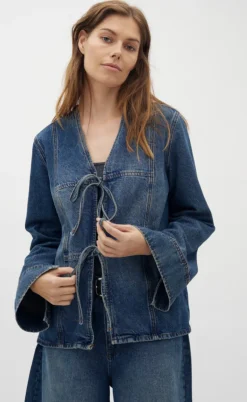 Global Funk Bluse - Panell-G - Mud Stone Wash